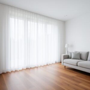 White Sheer Curtains